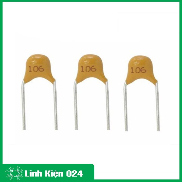 Gói 50 Con Tụ Gốm Vàng 50V Loại Tốt - 104 (0,1uf)