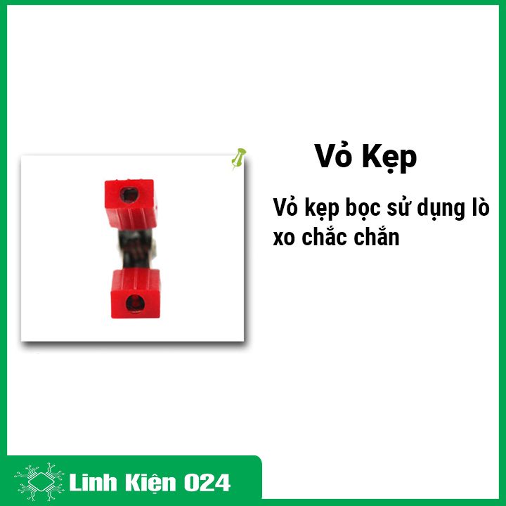 Kẹp Cá Sấu Điện Đuôi Vuông