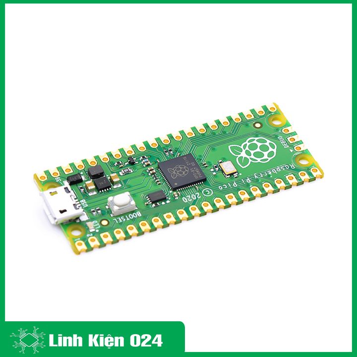 Bảng Phát Triển Raspberry Pi Pico Raspberry Pi PICO Lõi Kép RP2040 Hỗ Trợ Mciro Python