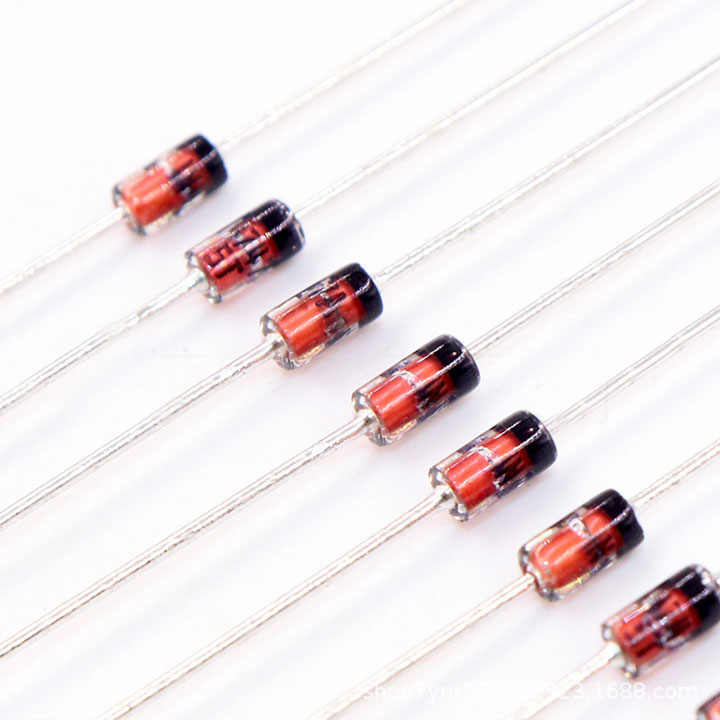 Diode 1N4148 Cắm 100V 450mA ( Gói 10 Con)