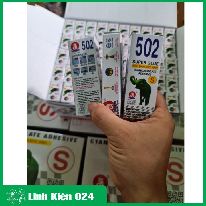 Keo 502 Keo Dán Đa Năng Siêu Dính Con Voi  K502PH