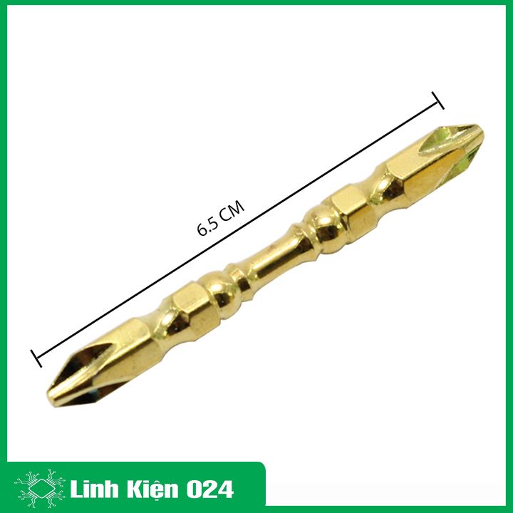 Hộp 10 Mũi Vặn Vít Mạ Vàng Cao Cấp