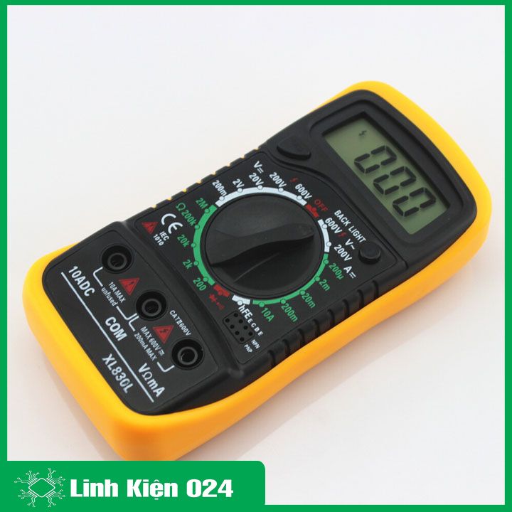 Đồng Hồ Đo Điện Tử XL830L Loại Tốt, Nhỏ Gọn