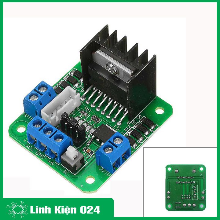 MODULE ĐIỀU KHIỂN ĐỘNG CƠ L298 XANH (K4B11)