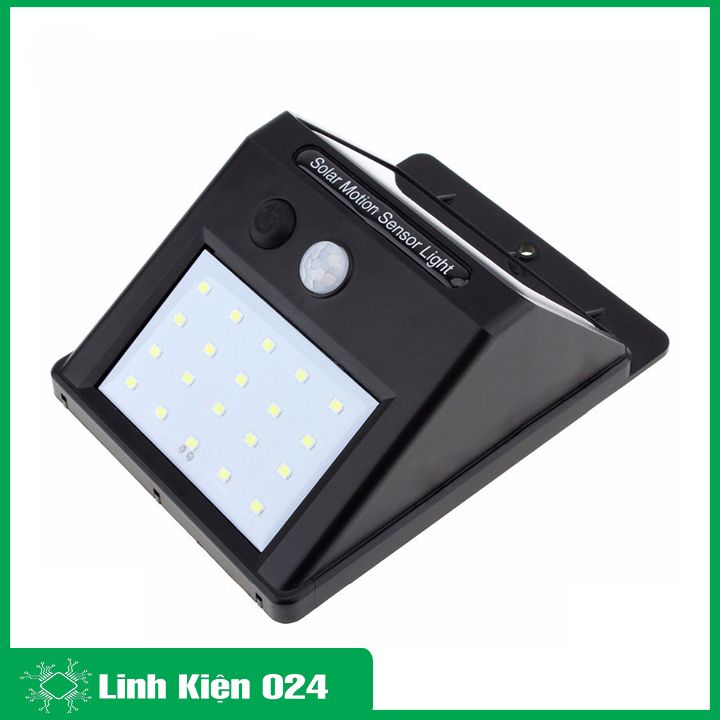 Đèn Năng Lượng Mặt Trời SSWL-C20 3V7 1200mAH Cảm Biến Chuyển Động Chống Nước