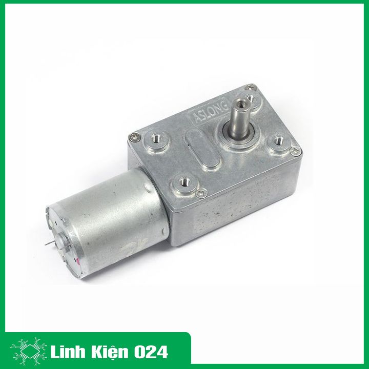 Động Cơ Giảm Tốc 12V Aslong JGY-370 Công Suất 40 Vòng/Phút