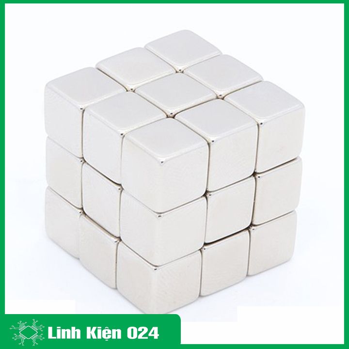 Nam Châm Đất Hiếm Vuông Nhiều Kích Thước - 1 Viên