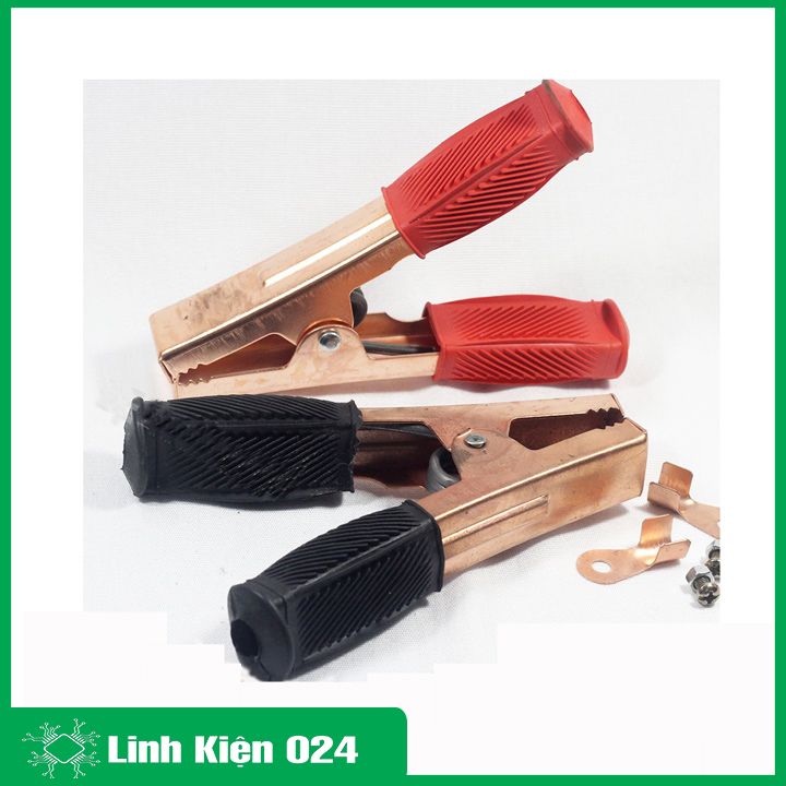 Bộ 2 Kẹp Ắc Quy Loại To 15Cm 250V-100A ( 400g ) (k5d16)