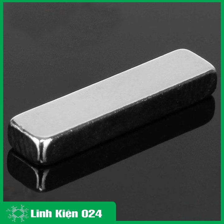 Bộ 10 Viên Nam Châm Đất Hiếm 20x5x3mm Siêu Từ Tính