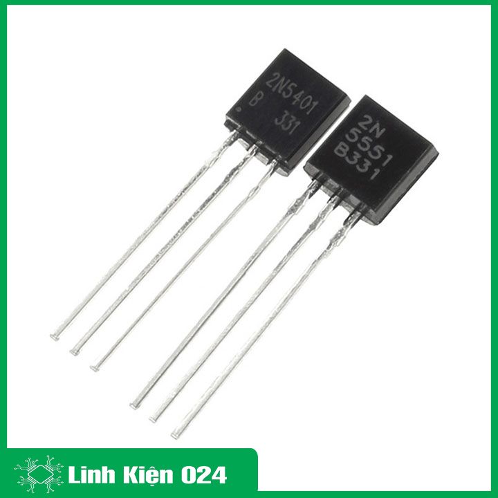 2N5401 TO-92 TRANS PNP 0,6A - Combo 20 Con