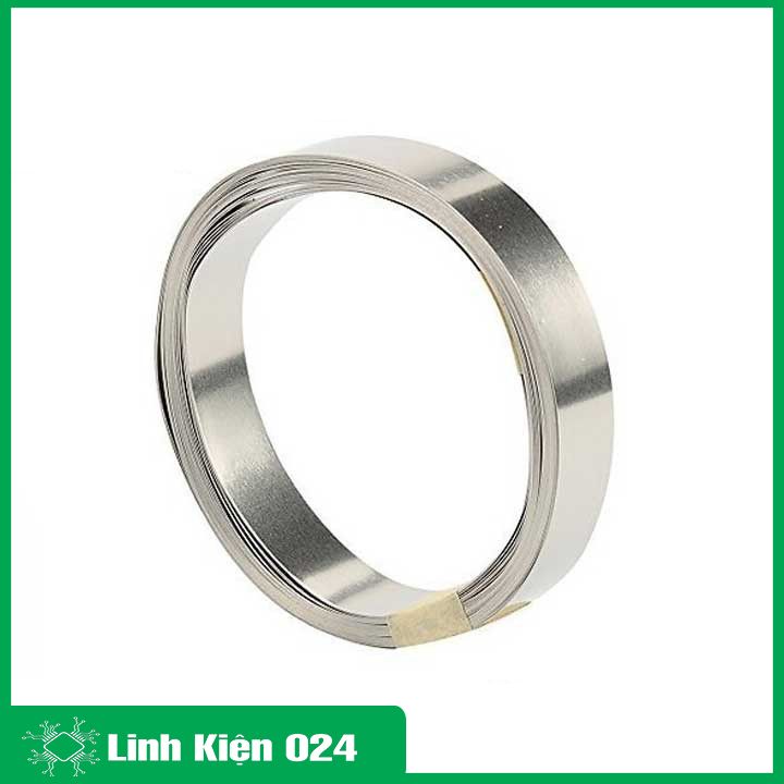 Kẽm hàn Cell Pin Dây Niken Hàn Pin Cuộn 1m Dầy 0.1mm
