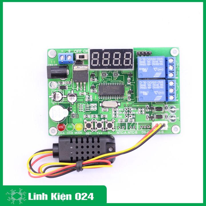 Module Khống Chế Nhiệt Độ-Độ Ẩm DHT21 (K4D7)