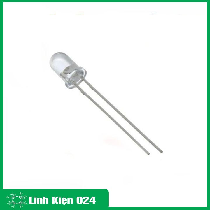 Led Đơn Siêu Sáng 3mm Gói 1000 Bóng - Chân Dài (Ánh Sáng Tinh Khôi)