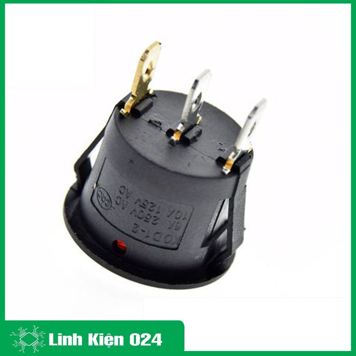 Công tắc bập bênh KCD1-105 Loại To 20mm - 3 Chiếc