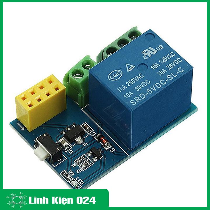Module Điều Khiển Relay 5-12VDC Bằng Wifi ESP8266 - 01 (K4E8-2)