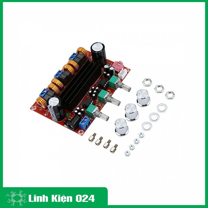 Âm Ly Kỹ Thuật Số TPA3116D2 2*50W + 100W 2.1 Class D 12V-24VDC (K5G6)