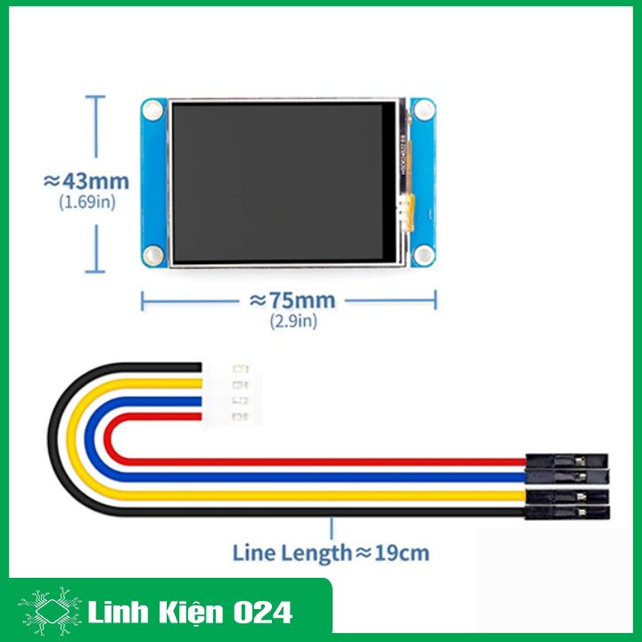 Màn Hình HMI UART 2.2 inch (k5b17)