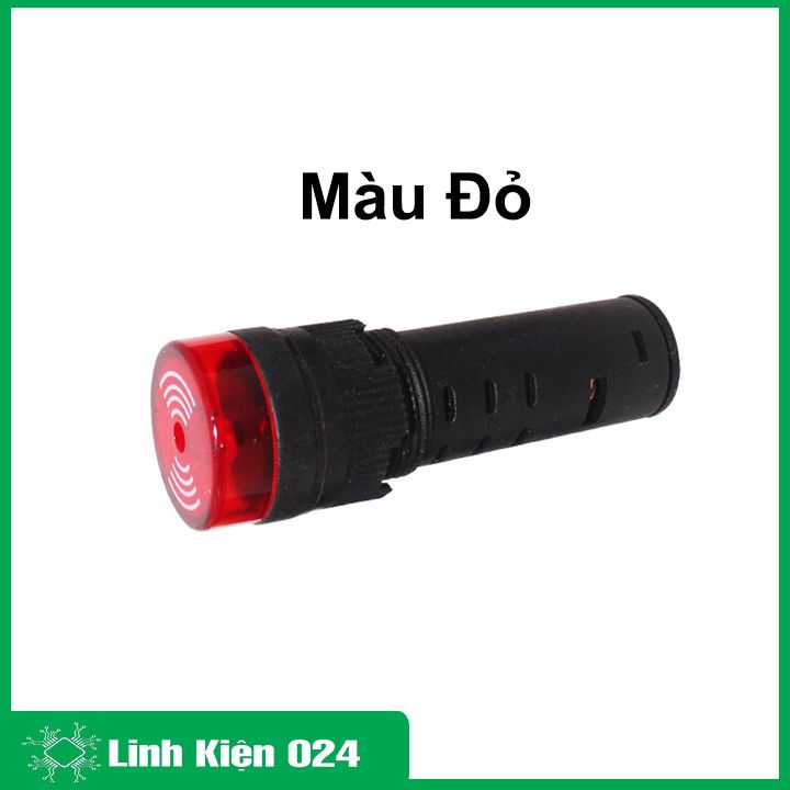 Đèn Báo Nguồn Có Còi AD16-16SM 12V