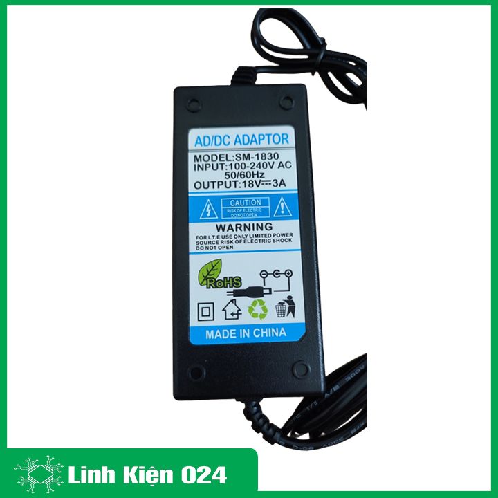 Adapter 18V 3A 5.5x2.1