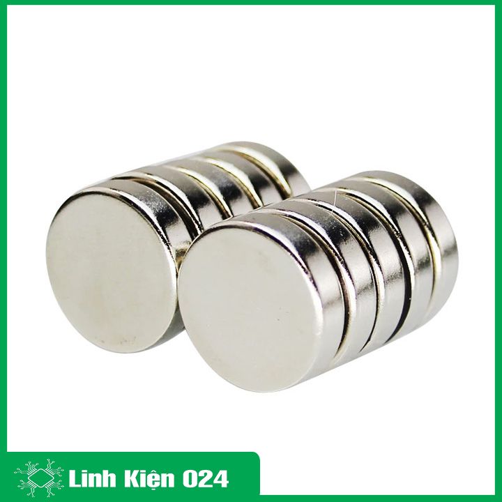 Bộ 5 Viên Nam Châm Đất Hiếm 10x2mm ( Từ Tính Hút Cực Mạnh)