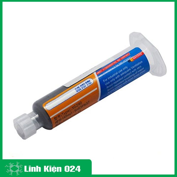 Thiếc Bột Mechani Solder Paste XG-Z40 35G Dạng Tuýp Sn63/Pb37