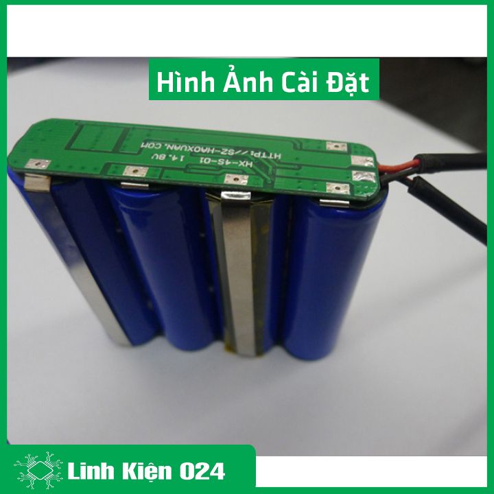 Module Bảo Vệ Pin Lithium 4 Cell 16.8V Dòng Xả 6A (K2I11-2)