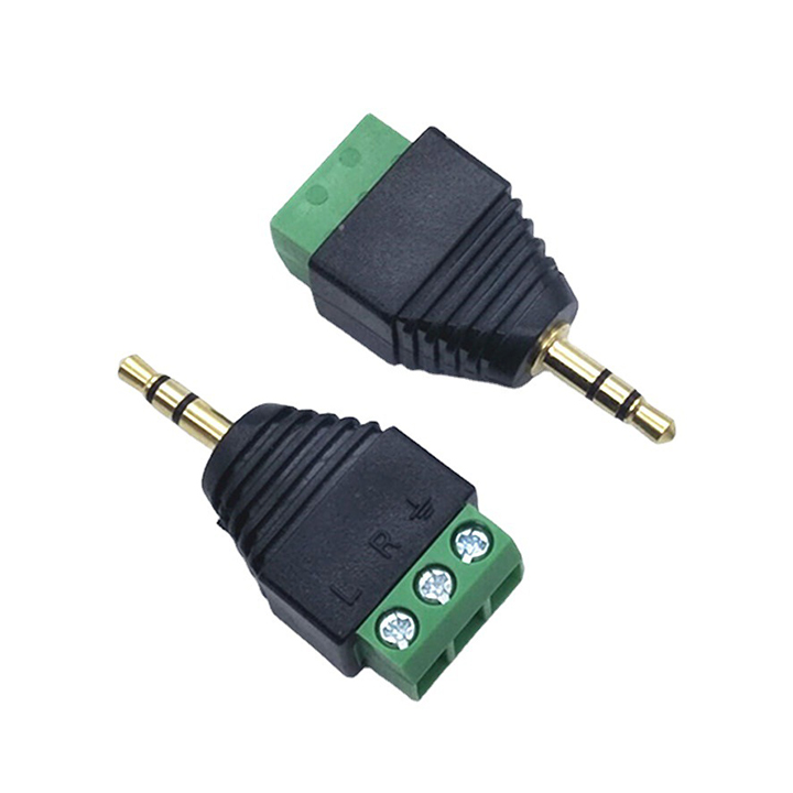 Jack Audio Tín Hiệu Kết Nối 3 Dây Đơn Giản Không Cần Hàn