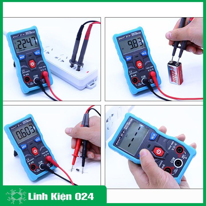 Đồng Hồ Đo Vạn Năng ZOYI ZT-S1 - BH 03 Tháng