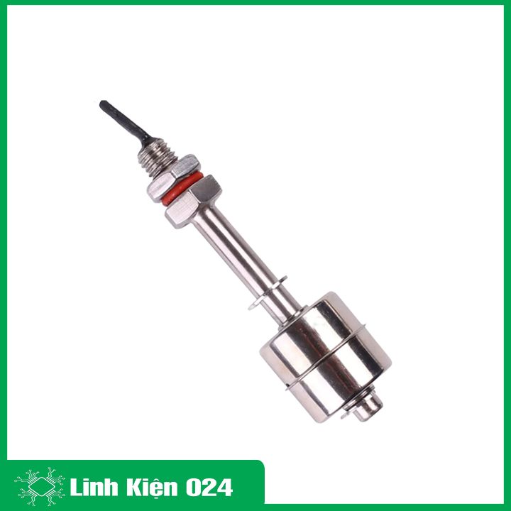 Công Tắc Cảm Biến Phao Nước 2 Phao Thép 304 Không Gỉ Điều Chỉnh Mức Chất Lỏng