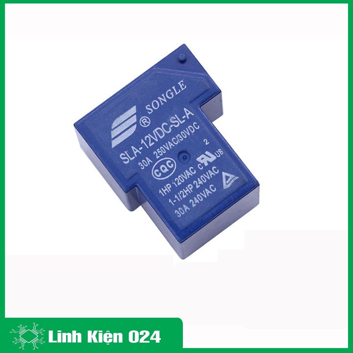 Relay Songle SLA 30A - 24V 4 Chân (K4F5)