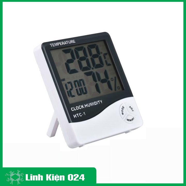 Đồng Hồ Đo Độ Ẩm - Nhiệt Độ HTC1