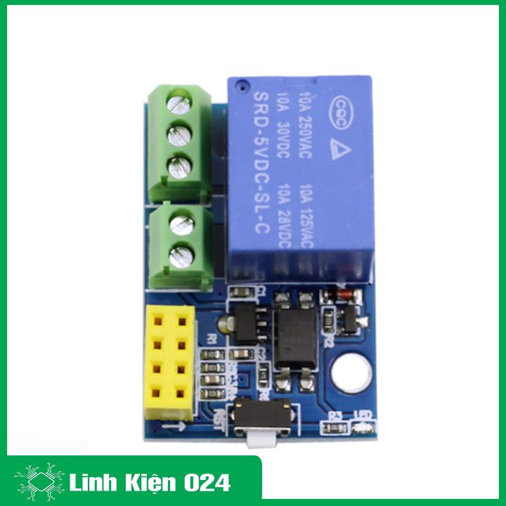 Module Điều Khiển Relay 5-12VDC Bằng Wifi ESP8266 - 01 (K4E8-2)