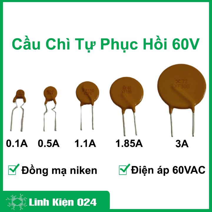 Cầu Chì Tự Phục Hồi 60V