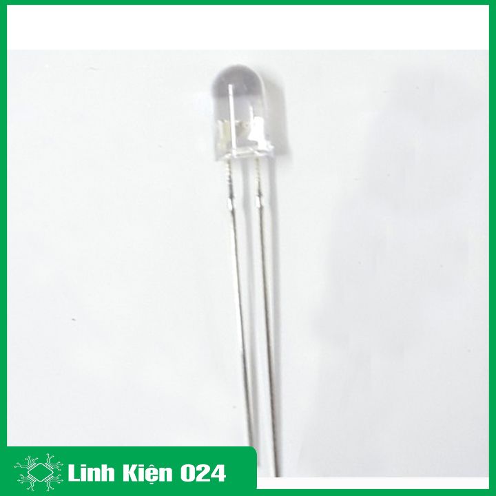 Led Đơn 5mm Siêu Sáng Gói 1000 Bóng - Chân Dài - Xanh Dương