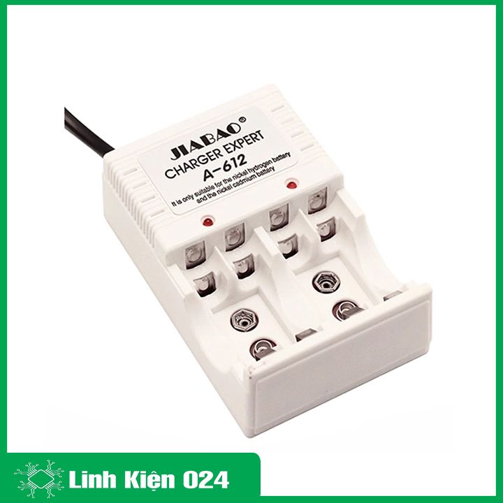 Bộ Sạc Pin Đa Năng A-612 4pin  (Sạc Các Loại Pin )