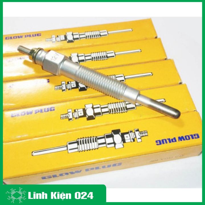 Bugi Sấy 12V GM2  Loại Ngắn ( Hàng Nhật ) (k1b4)