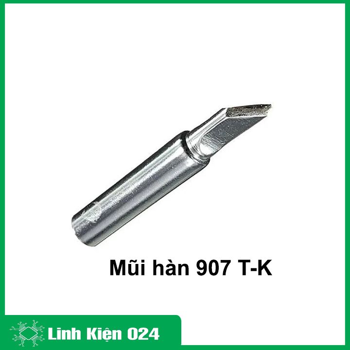 Bộ Chế Mỏ Hàn Mini Bằng Bugi Sấy 12v Cực Chất ( Gồm 1 Bugi Sấy Dài Và 1 Mũi Hàn 907 T-K )