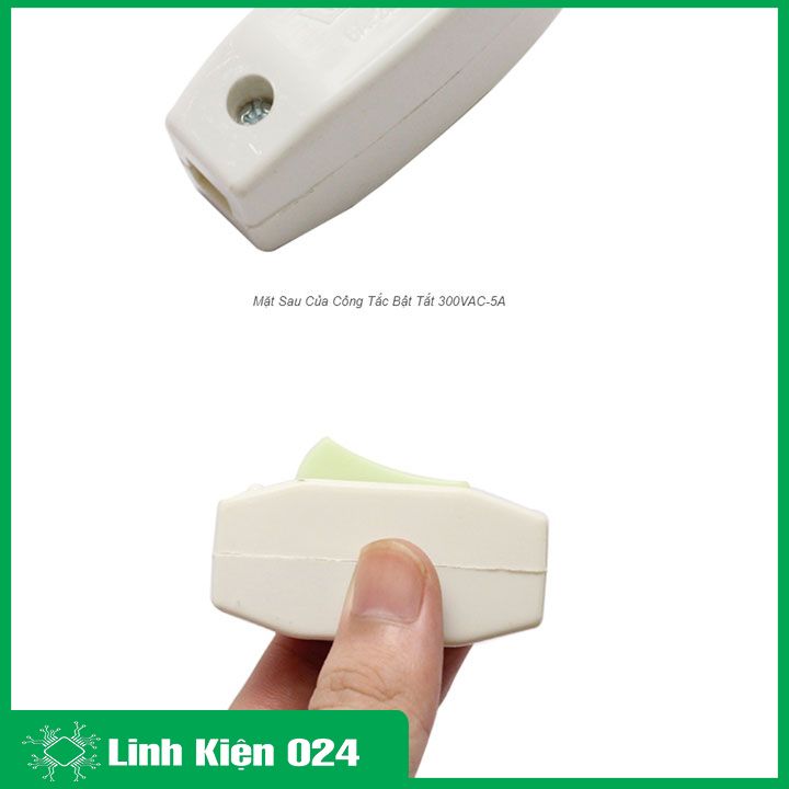 Công Tắc Bật Tắt 300VAC-5A