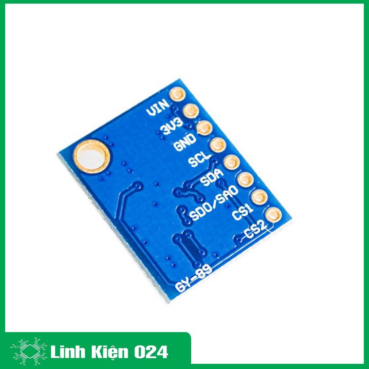Module Con Quay Hồi Chuyển + Từ Trường +Áp Suất Khí Quyển 10DOF GY89 LSM303 + L3GD20 + BMP180 (K3E17-4)