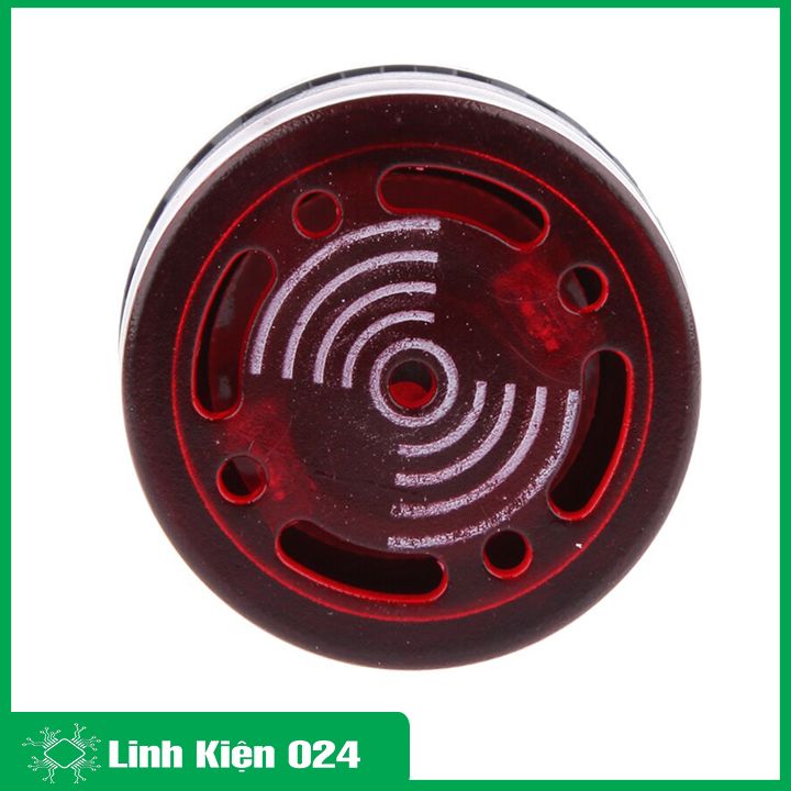 Đèn Báo Nguồn Có Còi AD16-22SM 220VAC