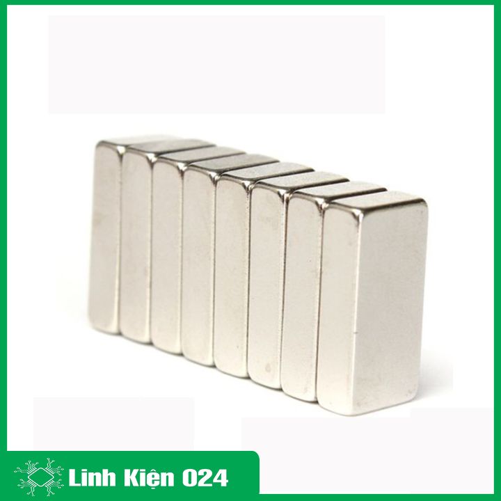 Nam Châm Đất Hiếm Chữ Nhật 20x5x3(mm)