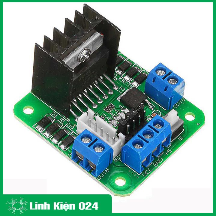 MODULE ĐIỀU KHIỂN ĐỘNG CƠ L298 XANH (K4B11)