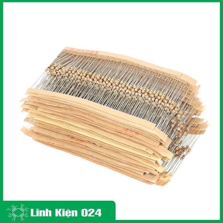 Bộ 10 Điện Trở Đài Loan 1/4W