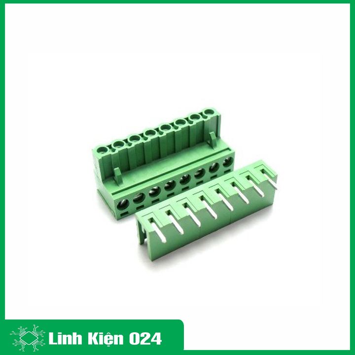 Terminal EDG5.08 300V 10A Loại Cong