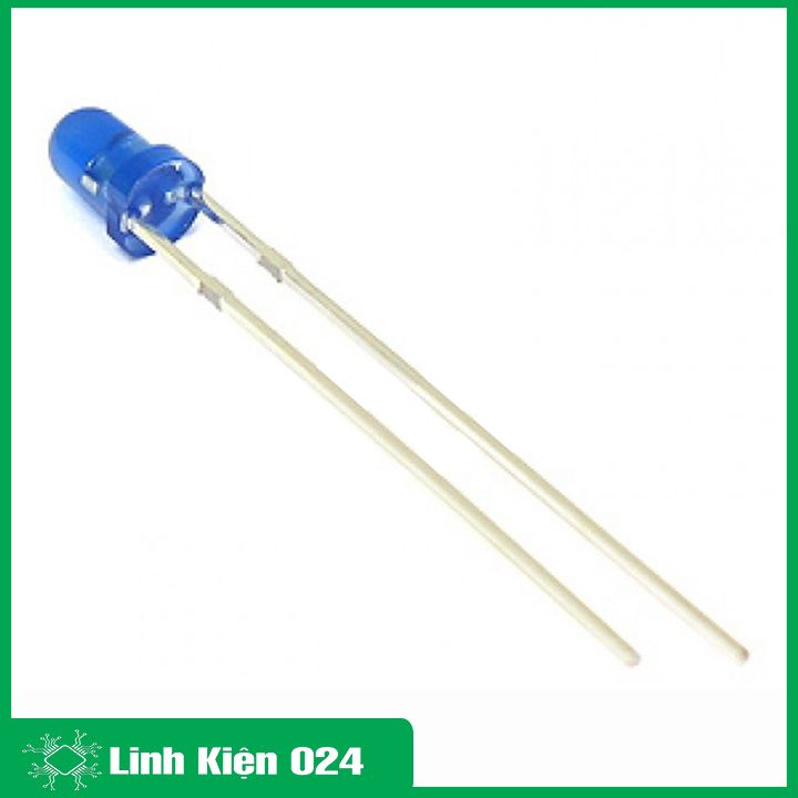 Gói 100 Con Led Phủ Màu 3mm - Màu Vàng