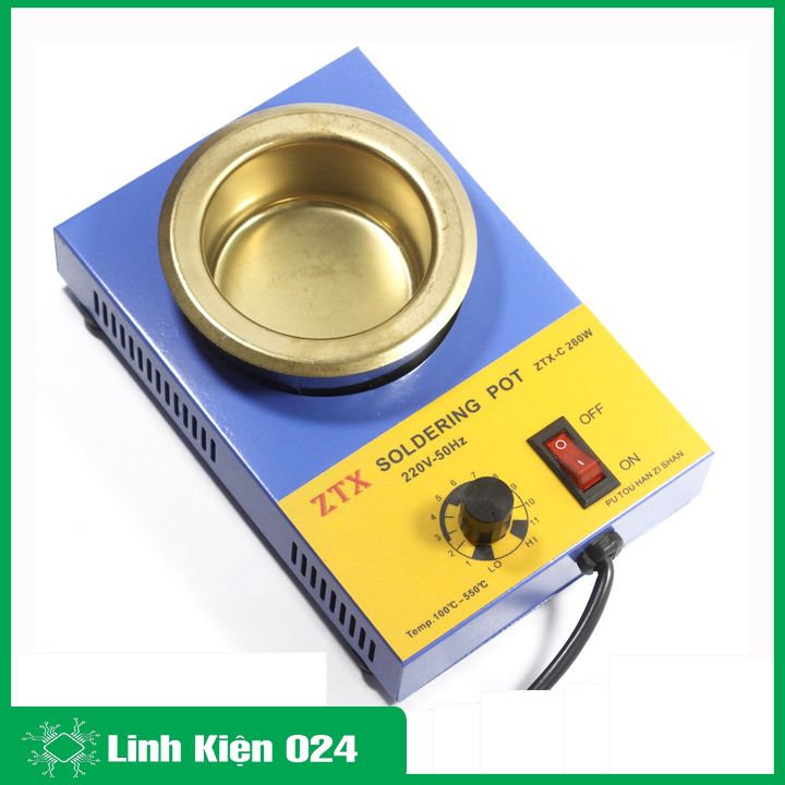 Bể Nhúng Thiếc Soldering  ZTX-31C 280W 80mm ( BH 1 Tháng )