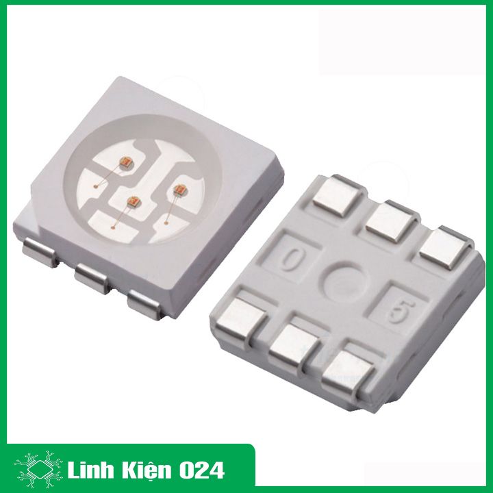 Led RGB 5050 SMD 5x5mm - 1 Con