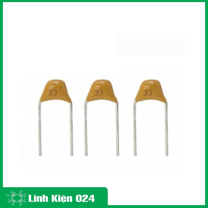 Gói 50 Con Tụ Gốm Vàng 50V Loại Tốt - 104 (0,1uf)