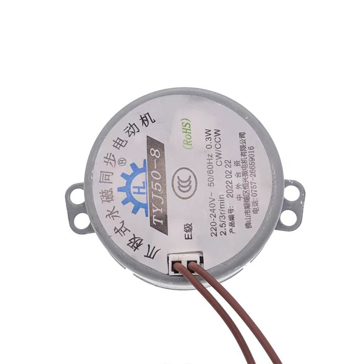 Động Cơ Túp Năng Điện 220VAC 0.2W 4 Vòng/Phút
