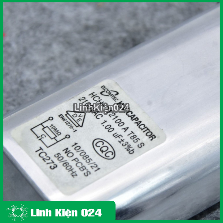 Tụ Lò Vi Sóng CH85-21100 1uF 2100VAC (K8I16)
